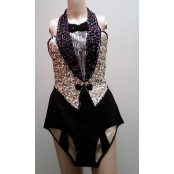 Showgirl's Tuxedo Outfit - Original Costume from the 50's and 60's Musicals